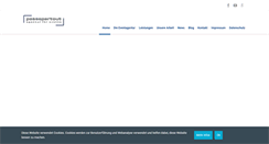Desktop Screenshot of passepartout-gmbh.de